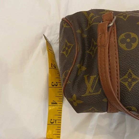 Louis Vuitton Brown and Gold Monogram Satchel - Picture 4 of 7